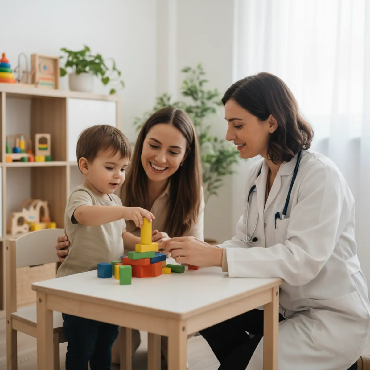 Evaluación del desarrollo infantil: qué revisa el pediatra y señales de alerta